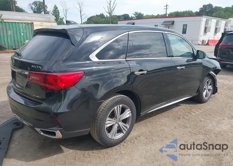 2020 Acura Mdx Standard z USA, uszkodzony, nr VIN 5J8YD4H38LL056804